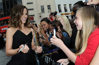 Kate Beckinsale London premiere of Total Recall August 16, 2012