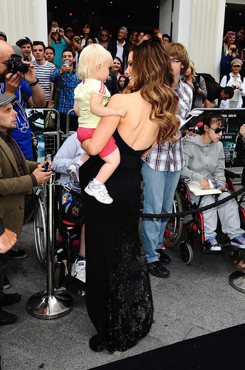 Kate Beckinsale London premiere of Total Recall August 16, 2012
