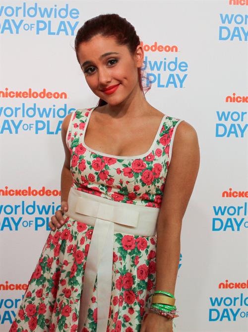 Ariana Grande 8th annual Worldwide Day of Play on September 23, 2011