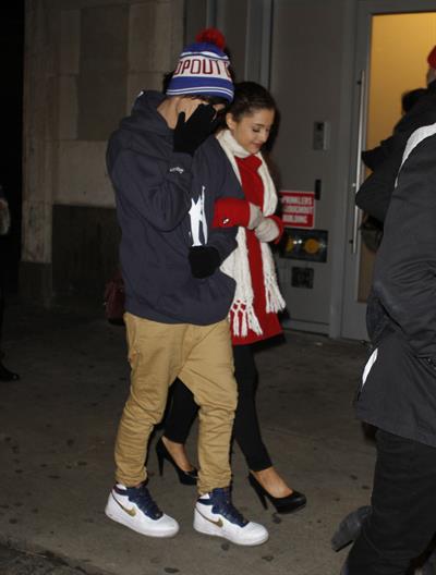 Ariana Grande in New York City 1/1/13