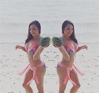 Allie DiMeco in a bikini