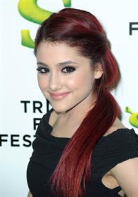 Ariana Grande Shrek Forever After premiere in New York 