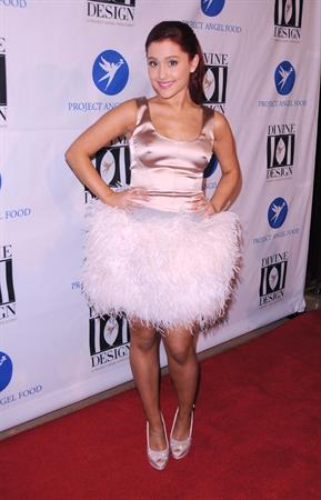 Ariana Grande Project Angel Foods 2011 Divine Design Gala in Beverly Hills 12-07-2011