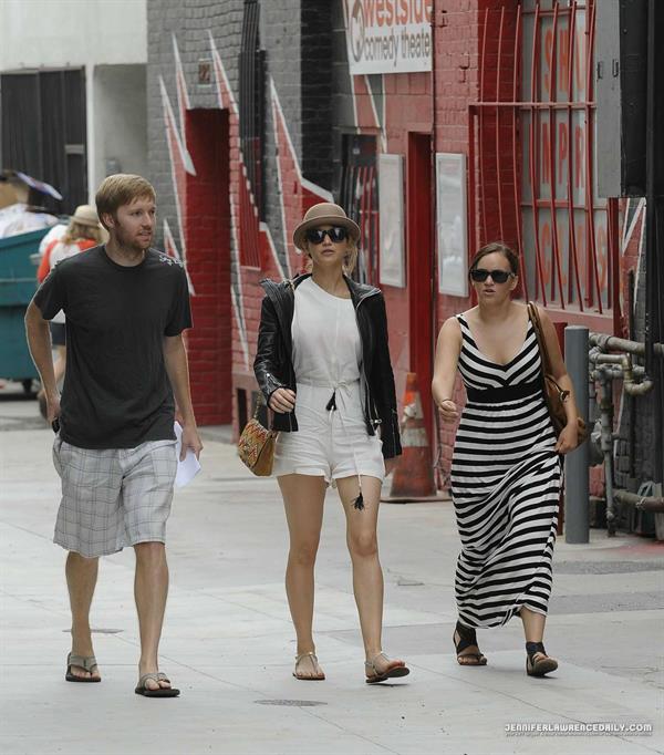 Jennifer Lawrence Santa Monica on June 17, 2012