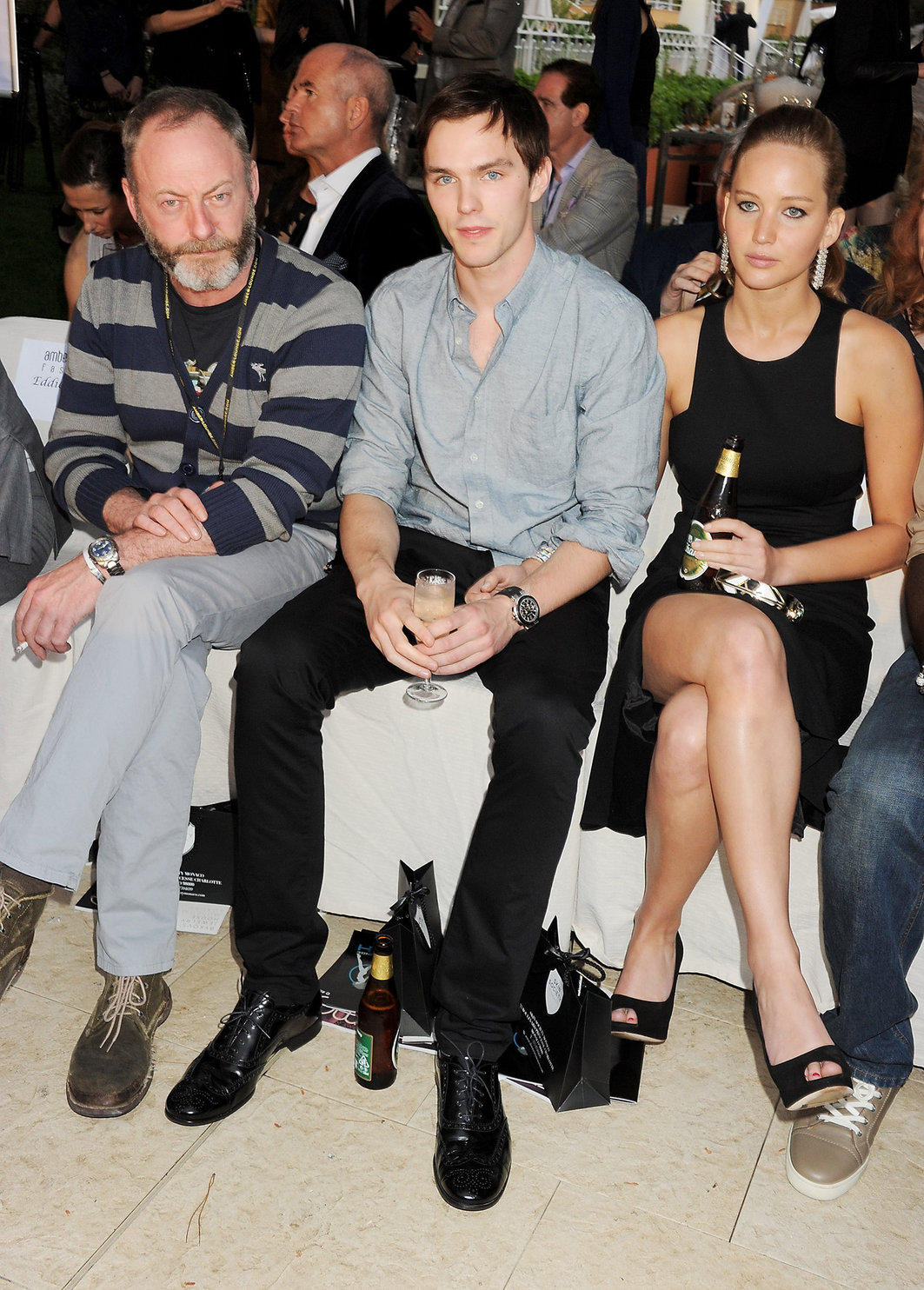 Jennifer Lawrence Amber Lounge Fashion Show in Monaco on May 25, 2012 