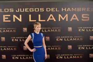 Jennifer Lawrence  The Hunger Games - Catching Fire  Madrid Photocall on Nov 13, 2013 