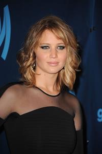 Jennifer Lawrence 24th Annual GLAAD Media Awards in Los Angeles, Apr. 20, 2013 