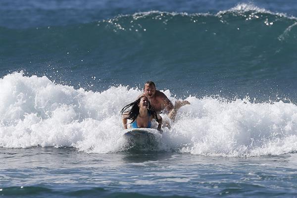 Jennifer Lawrence bikini candids in Maui 11/21/12 