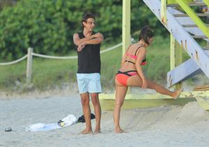 Kim Kardashian - Bikini Candids in Miami 