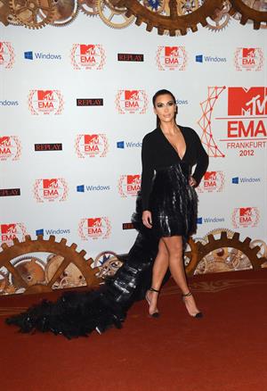 Kim Kardashian MTV EMA's 2012 Frankfurt 11.11.12 