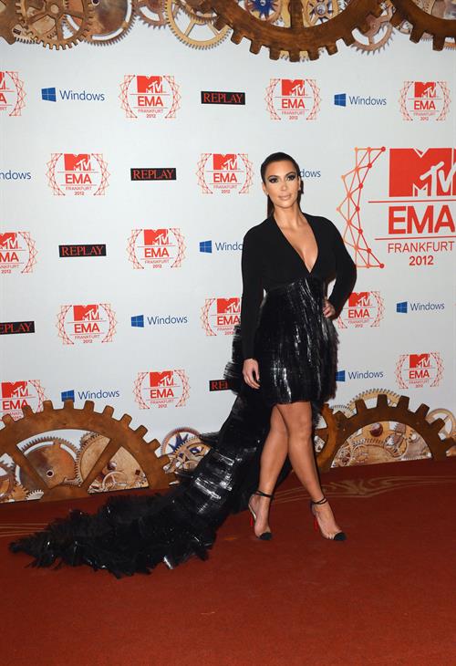 Kim Kardashian MTV EMA's 2012 Frankfurt 11.11.12 