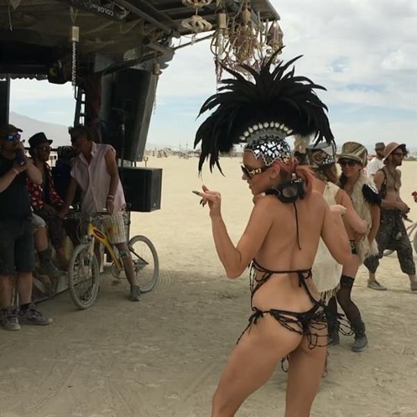 Imogen Anthony in a bikini - ass
