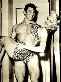 Jayne Mansfield in a bikini