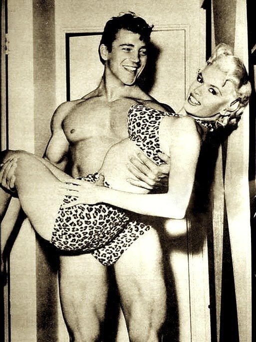 Jayne Mansfield in a bikini