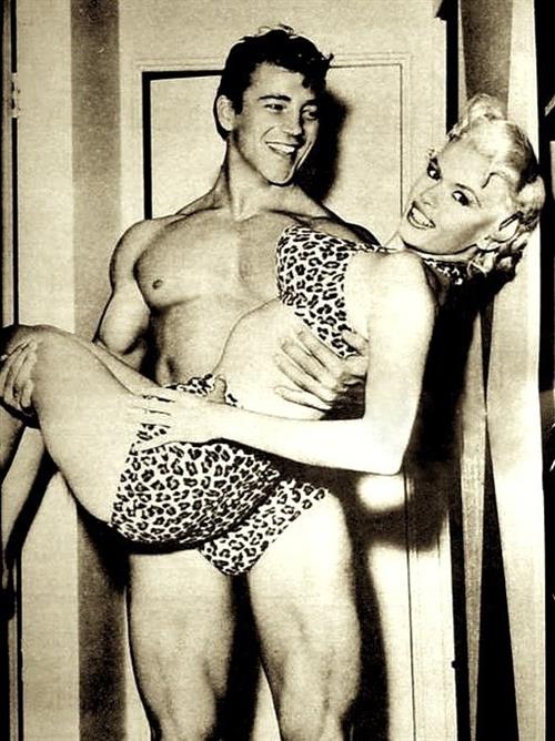 Jayne Mansfield in a bikini