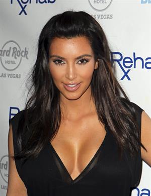 Kim Kardashian - Hosts Rehab Sundays Pool Party at the Hard Rock in Las Vegas (June 3, 2012)