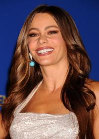 Sofia Vergara at the 69th annual Golden Globe Award Vominations on December 15, 2011