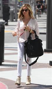 Ashley Tisdale out in Beverly Hills on July 25, 2012