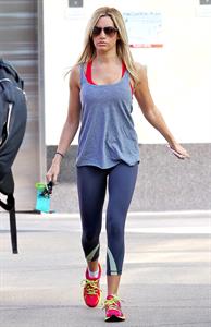 Ashley Tisdale at the gym in West Hollywood 12/7/12 