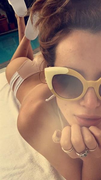 Bella Thorne in a bikini