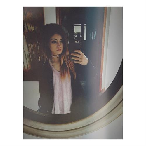 Chrissy Costanza taking a selfie