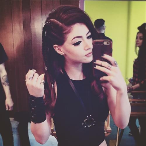 Chrissy Costanza taking a selfie