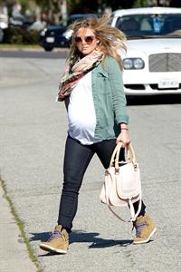 Kristen Bell - Running errands in Los Angeles on February 27, 2013