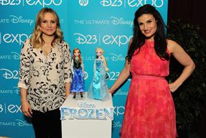 Kristen Bell at Disney's D23 Epo in Anaheim, California - August 9, 2013 