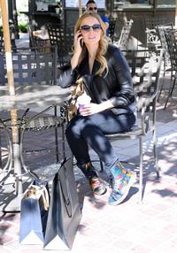 Kristen Bell out shopping at The Americana at Brand in Glendale 10/30/12