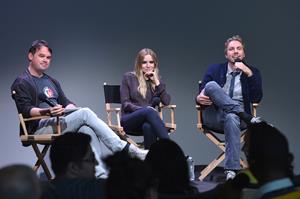 Kristen Bell - Meet the Actors of Hit and Run Presented by Apple in New York City (July 26, 2012)