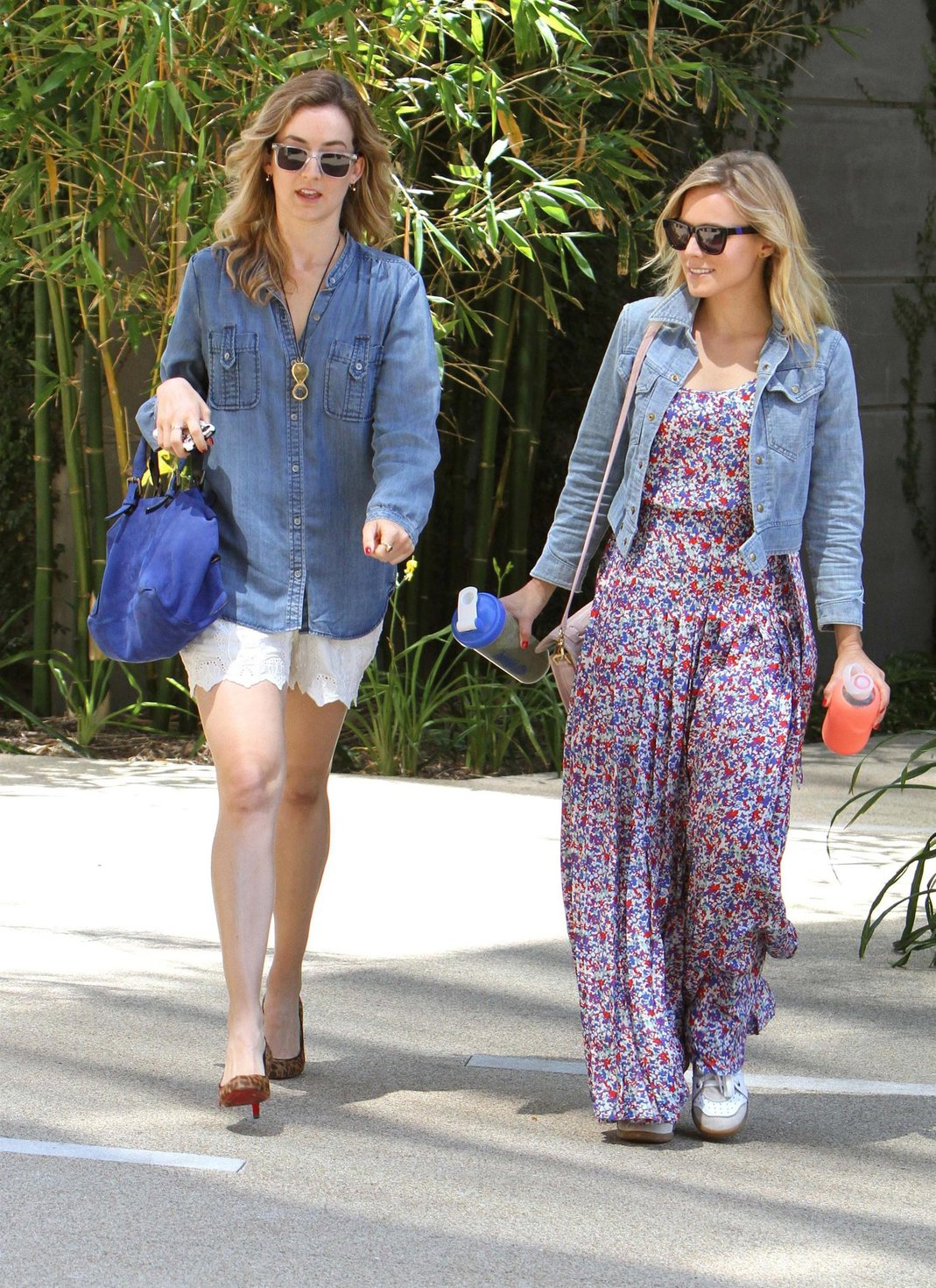 Kristen Bell - spotted out and about with a friend in North Hollywood May 31, 2012