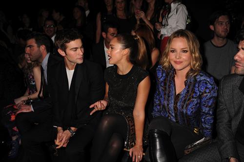 Abbie Cornish Versace for HM fashion event at the HM on the Hudson on November 8, 2011 