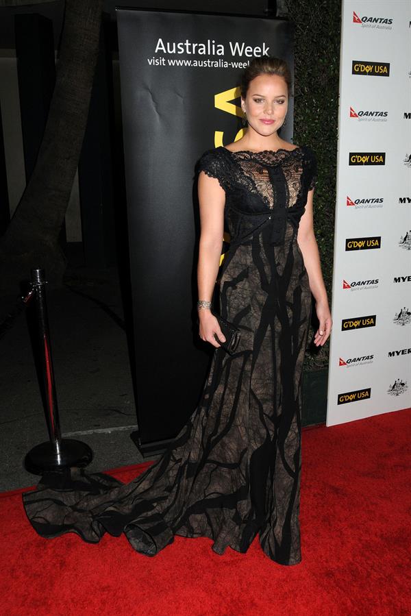 Abbie Cornish GDay USA Black Tie Gala at Hollywood Palladium on January 22, 2011