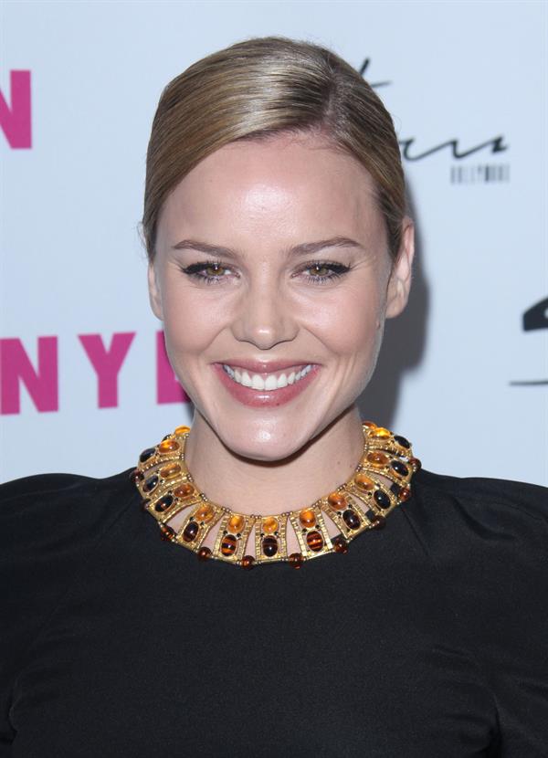 Abbie Cornish - Nylon Magazine 12th anniversary issue party with the sucker punch cast March 24 2011