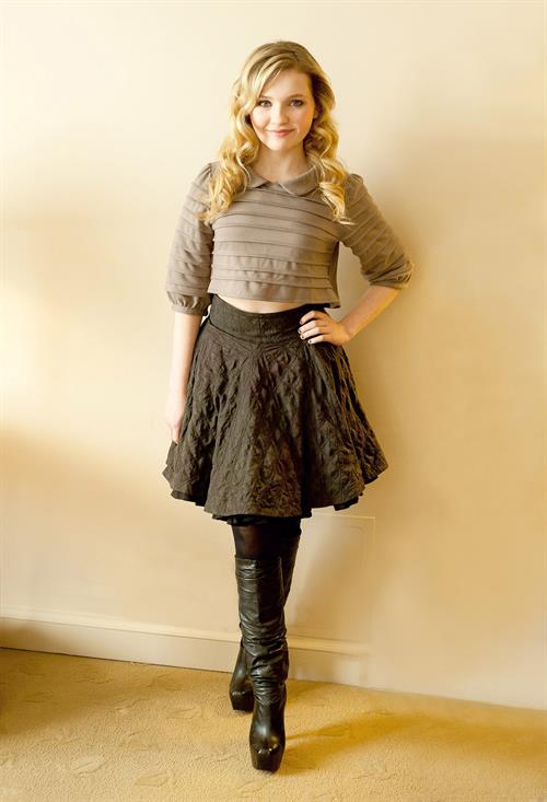 Abigail Breslin portrait session at the Park Hyatt Hotel in Toronto 12/1/11 