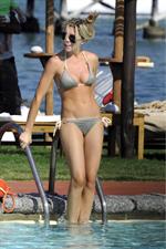 Abigail Clancy holiday at the Portocervo Hotel Cala di Volpe Sardinia Italy on July 12, 2010