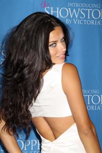 Adriana Lima Victoria's Secret Showstopper launch in New York City on August 9, 2011