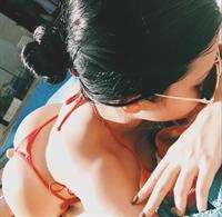 Claudia Alende in a bikini