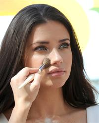 Adriana Lima, Candice Swanepoel, and Erin Heatherton for Victoria's Secret Very Sexy Jet Tour on February 28, 2012 