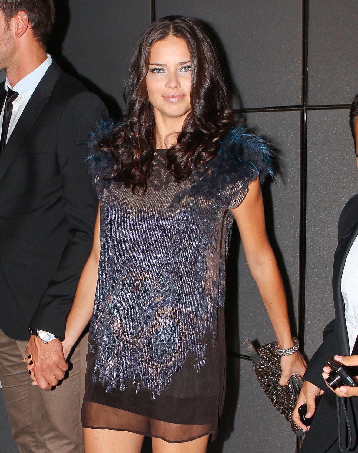 Adriana Lima at Brazil Charity Foundation Gala in Miami on March 27, 2012 