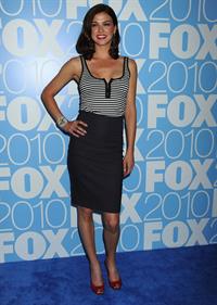 Adrianne Palicki Fox Upfront after party at Wollman Rink Central Park on May 17, 2010 