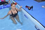 Adrienne Bailon – Swim for Relief Benefit, NY 10/9/13  