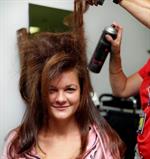 Agnieszka Radwanska at the player beauty bar at the Australian Open in Melbourne January 21-2013 