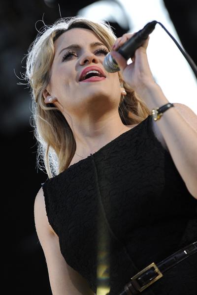 Aimee Anne Duffy performs live at the Genoa MTV Day 2008 on September 13, 2008
