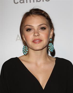 Aimee Teegarden premiere of the 1st social series Aim High held at Trousdale on October 18, 2011 