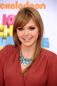 Aimee Teegarden Nickelodeon's 24th annual Kid's Choice Awards at Galen Center on April 2, 2011 