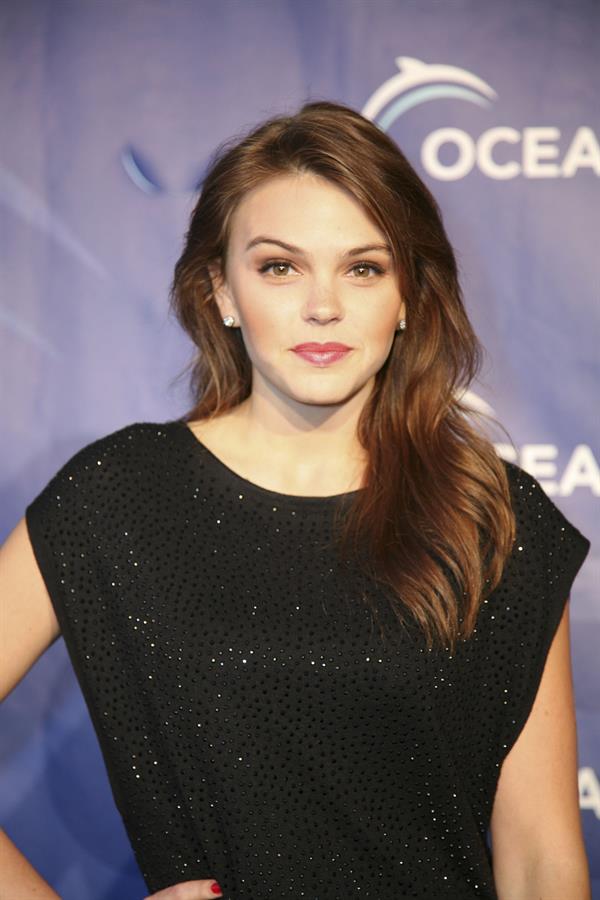 Aimee Teegarden annual Oceana Seachange Summer party at Villa di Songi 01.10.11 