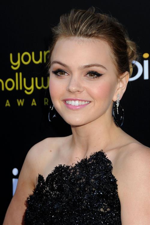 Aimee Teegarden at the Young Hollywood Awards presented by Bing at Club Nokia on May 20, 2011
