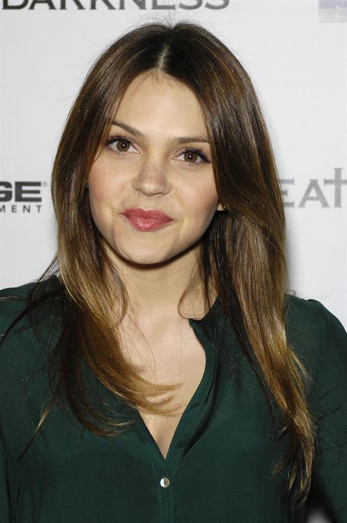Aimee Teegarden screening of Beneath the Darkness in Los Angeles on January 4, 2011