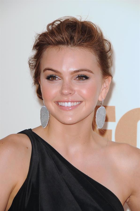 Aimee Teegarden 63rd annual Primetime Emmy Awards held at Nokia Theatre in Los Angeles on September 18, 2011